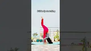 Full body stretch 🧘&zwj;♀️#yoga #youtubeshorts #practice #everyone #explore #trending #viral #video