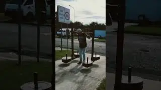 230kg Yoke Walk 😁😁 #yoke #walk #yoked #homegym #superdad #wegojim #strongman