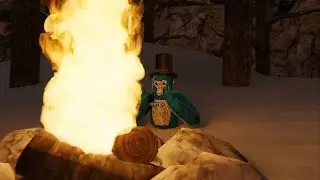 Clam gorilla tag campfire for livey wallpaper