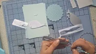 Teil 2 der Taufkarten. Materialien von Action und temu. #taufkarte #Action #actionblock #temu 