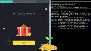 Binance red packet box Telegram bot auto claim packets codes