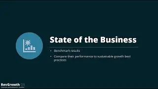 State of the Business module of the Growth Catalyst
