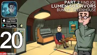 Find Joe - Lumen BUNKER GREENHOUSE Part 2 Survivors Walkthrough (Android / IOS)