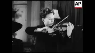 Violinist Joseph Gold received important instruction from an amazing teacher...