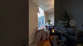 Inside a House as a Tornado Hits &mdash; Walls Collapse on Camera