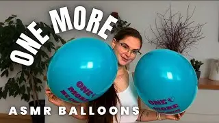 ASMR Balloon Sounds 💙  | Soft Rubbing, Inflation & Tingles  -  Looner