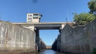 4K Kyiv River Tour - Summertime - Boat Tour on Dnipro River in Kiev, Ukraine