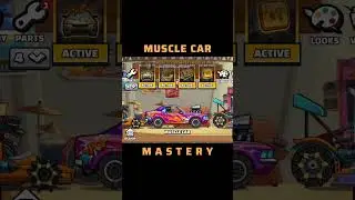 Mastery Unlocked - Muscle car 4 | Hill Climb Racing 2