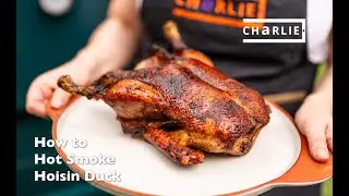 How to Hot Smoke Duck with Hoisin Glaze