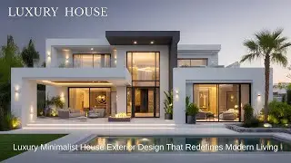Top Luxury Modern House Exteriors | The Future of Minimalist Architecture Elegance