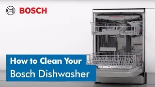 How to Deep Clean a Bosch Dishwasher in 5 Easy Steps! | Bosch Home Appliances Australia