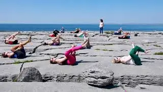 Outdoor yoga Ireland