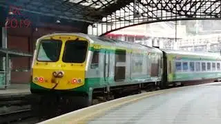 Trains At: Cork Kent Station. 19/2/2019.