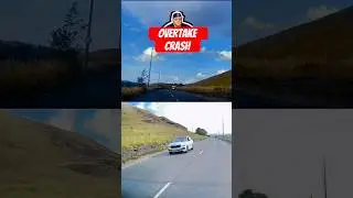 Авария на обгоне, заснятая видеорегистратором, едва не уничтожила машину скорой помощи, &mdash; объясня...