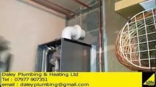 Leeds Boiler Installations Viessmann Boiler in garage with Honeywell frost protection kit :-)
