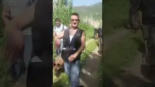 HIKING WITH DOG @AMMIQ BIQAA BY D23ACADEMY  #CHARBEL_HAJJ #TRAINER  #DOG #LOVER #event