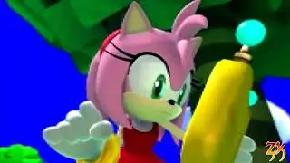Sonic Lost World Cutscenes Amy and Knuckles Japanese