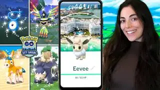 Pok&eacute;mon GO City Safari Canc&uacute;n! (Безумная блестящая удача!)