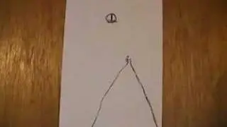 Moons and eyes over a mountain