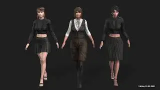 İclone Character 160-161 and 162 (Download free iclone character)