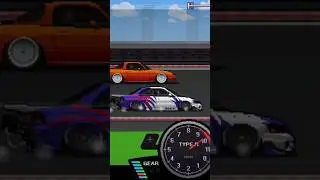 MAZDA MIATA VS MITSUBISHI EVO 8 #shorts #pixelcarracer