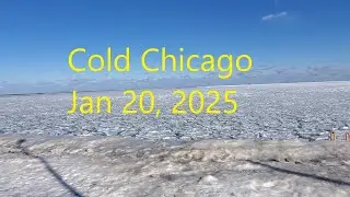 Very Cold #Weather in #Streeterville #Chicago #Illinois #USA (Jan 20, 2025)