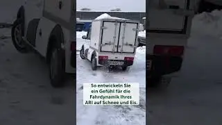 Winterspa&szlig; mit dem ARI 458 E-Transporter: Sicher und souver&auml;n durch Schnee und Eis