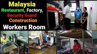 Malaysia Restaurant Workers room Factory worker room Construction workers room security guard room