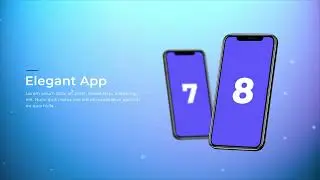 Free 3D app promo after effects template free download | Snail Motion
