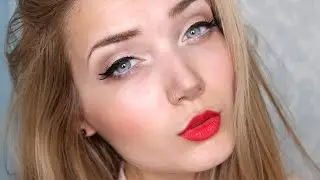 Old Hollywood 'Glamour' Makeup Tutorial || Roxxsaurus