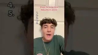 Top 5 Most Anticipated Albums For 2025!! #musicopinions #hiphop #rapalbums #top5 #2025music