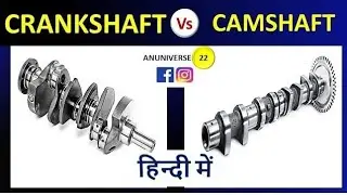 Difference between Camshaft and Crankshaft