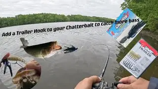 Add a Trailer Hook to your Chatterbait to catch more Bass