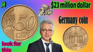 RARE 50 Cent Germany Coin 2023 💰 Worth $23? | Full Coin Review & Value Explained
