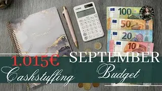 2.668 &euro; SEPTEMBER 𝐁𝐔𝐃𝐆𝐄𝐓 😍 I Cash stuffing & Spart&ouml;pfe