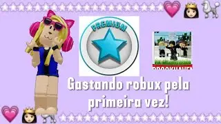 GASTANDO ROBUX PELA PRIMEIRA VEZ! ( COMPREI O PRÊMIO?) ⚠️GNT ISSO NÃO É PRA ME GABAR, SÓ ESTOU FELIZ
