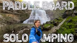 3 Days of Solo Paddle Board Camping on Center Hill Lake | Solo Adventure Vlog