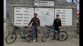 Cycling towards Babusar Top from both sides