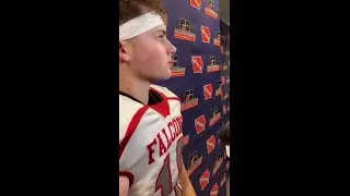 WATCH NOW: West Sioux quarterback Dylan Wiggins post-game interview