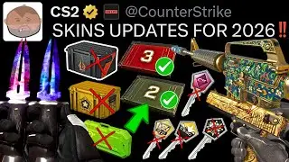 Обновления скинов CS2 от Valve на 2026 год МОГУТ НАВСЕГДА ИЗМЕНИТЬ РЫНОК