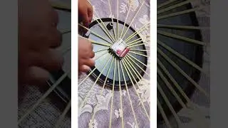 Wall clock decoration l Wall clock makeover l Wall clock diy l #themixedherbs#wallclock#walldecor❤️👍