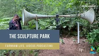 Tour with Roger around The Sculpture Park