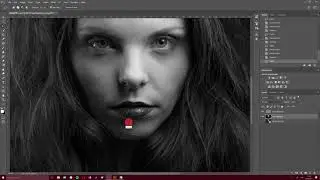 The Art of Portrait Retouching - Black and White - P3 Frequency Separation in Photoshop