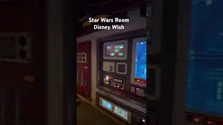 Disney Wish kids club - Starwars Room #starwars #cruiseship #familytravel #disney #kids