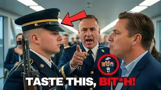 Tourist SPIT at a Tomb Guard on the AIRPORT SKYBRIDGE &mdash; One Command STOPPED the Terminals