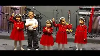 Nursery Class Action Song | New Year Celebration at Manchester USPC | He Loves me - Praise & Worship
