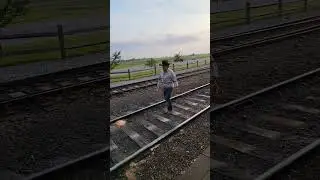 STROUDSBURG TRAIN Station by RED CABOOSE INN 🚞 LANCASTER PA STEAM ENGINE RAILROAD LOCOMOTIVE