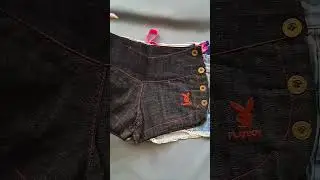 джинсовые шорты низкая посадка #авито #винтаж #y2kfashion #2000s #jeans #секондхенд #vintage #00s