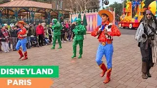 Disneyland Paris Today! Disney Tales of Magic, Cowboys, Princesses and Pirates...maybe a wizard too.