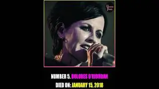 Remembering Dolores O&rsquo;Riordan, Cranberries singer, who died at 46 by accidental drowning. #shorts